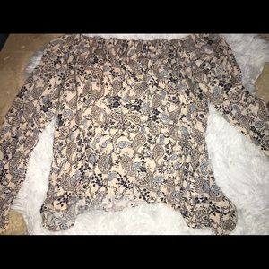 Lush off the shoulder top